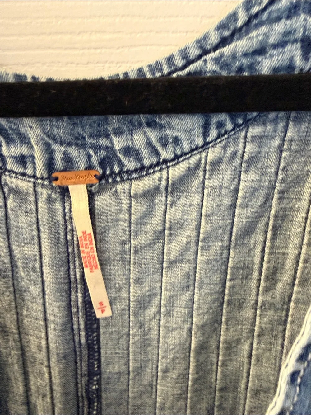 Free People closure pintuck versatile